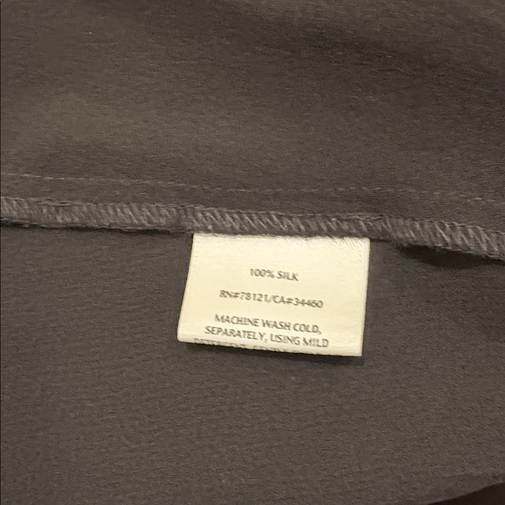 Eileen Fisher Silk Black Draped Women’s Blazer Sz.M - Picture 8 of 9